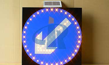 solar traffic signs